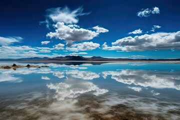 Beyond the Horizon: Exploring Salar de Uyuni, the Biggest Salt Flats in the World, Generative AI