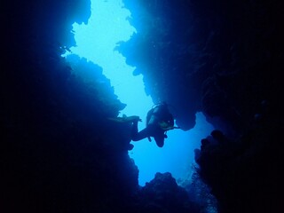 Cave Dive Exit