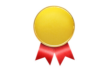 gold medal for first place PNG transparent - obrazy, fototapety, plakaty