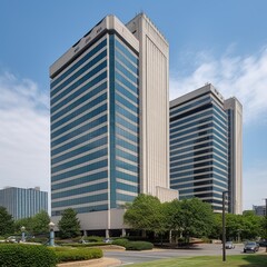 Obraz premium Photo of a Corporate Building