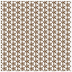 Geometric brown patterns.