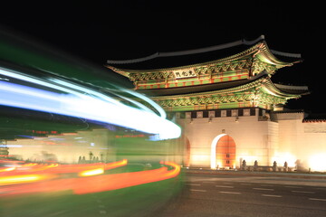 서울 광화문야경