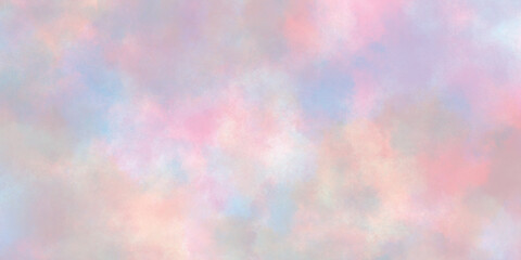 Abstract multicolored brush painted watercolor background with watercolor stains, painted colorful Rainbow watercolor background, Bright multicolor background with pink and blue and yellow colors.	