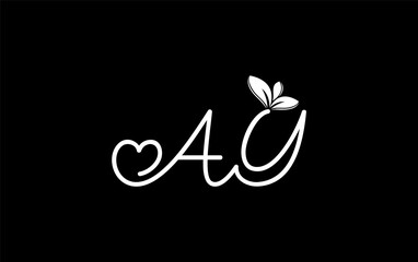 Nutrition logo and green healthy love leaf symbol with love font logo design. Heart sign leaf nature logo. Green eco letters logo