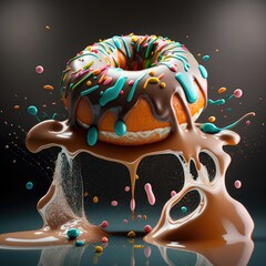 Creating Tempting and Realistic Donut Photos with Expertise and Precision