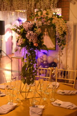 Decoración de lujo para eventos