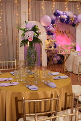 Decoración de lujo para eventos