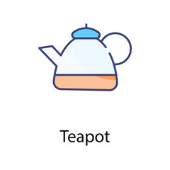 Teapot icon. Suitable for Web Page, Mobile App, UI, UX and GUI design