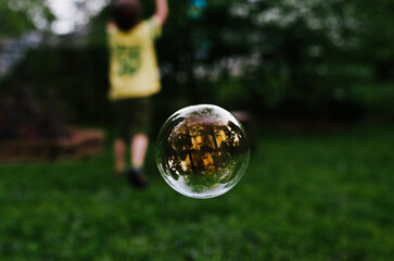 soap bubbles