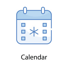 Calendar icon. Suitable for Web Page, Mobile App, UI, UX and GUI design