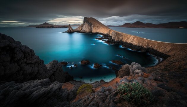 Capturing the Serenity of Galapagos Islands through Long Exposure Photography with Sharp Focus and Clarity