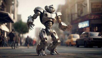 Robot Dancing in the Street: Cinematic Realism in Ultra Detail