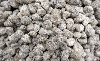 Dried figs in a market