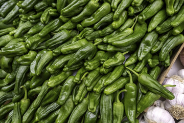 Small green peppers
