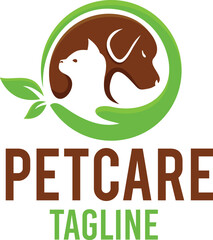 Eco friendly logo, Eco friendly cow, Eco icon, pet care logo