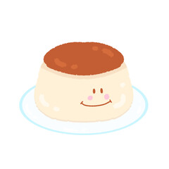 Cute pudding sweet dessert stationary sticker
