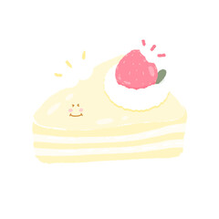 Cute cake sweet dessert stationary sticker
