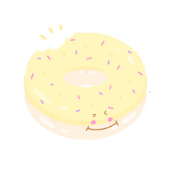 Cute donut sweet dessert stationary sticker