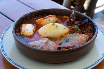 stew with potatoes