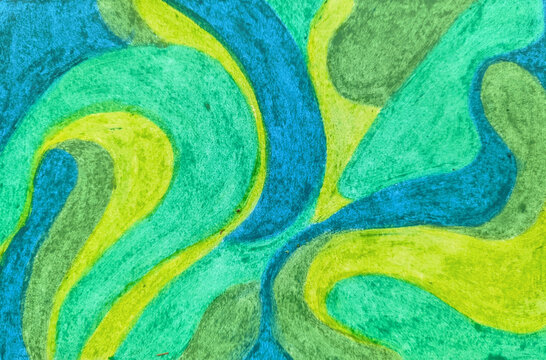 blue green swirl
