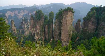 Zhangjiajie National Forest Park, Huang Shi Zhai, Hunan, China