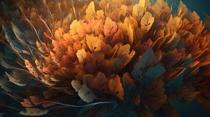 Fototapeta na wymiar rustic autumn