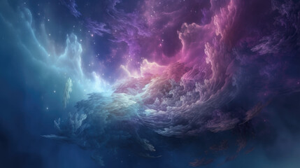 background with space