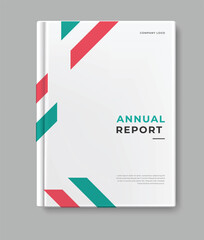 annual report template cover design