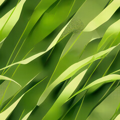 Obraz premium green leaves background seamless texture
