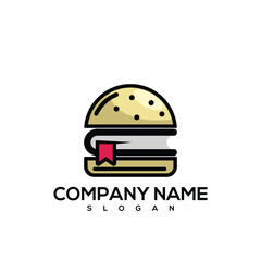 burger book logo icon
