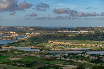 Views from Il-Kunċizzjoni (limits of Rabat, Malta)