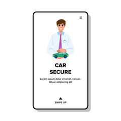 car secure vector