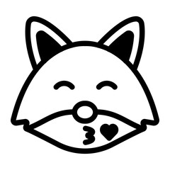 kissing icon