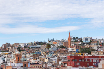 Fototapeta premium メキシコ・サカテカスの街並み