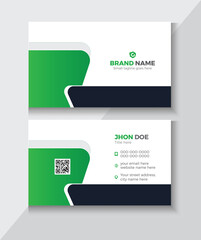 corporate business card, name card template ,horizontal simple clean layout design template , Business banner template for website.