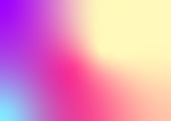 カラフルで抽象的な虹色グラデーション背景。Colorful abstract rainbow gradient background.