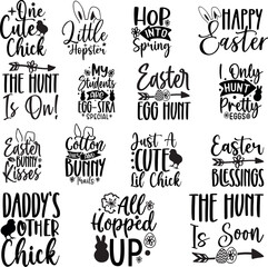 Easter Quote Design Bundle