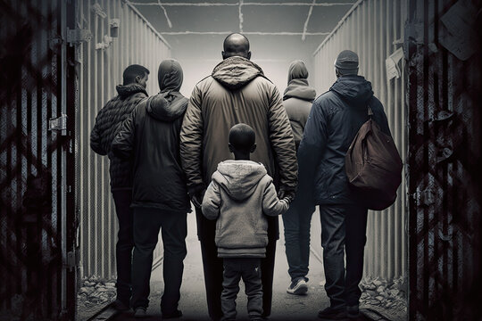 refugee migrant crisis, global humanitarian issue, asylum seekers, conflict-induced displacement, forced migration, 
