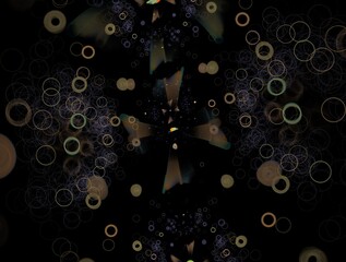 Imaginatory fractal abstract background Image