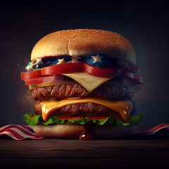 Burger day generative ai