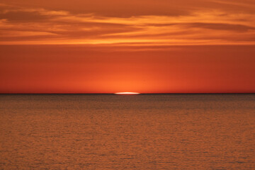 Sunrise from Xgħajra, Malta