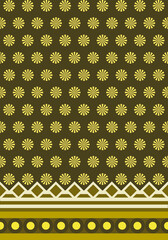 seamless pattern for indigenous fabric printing.