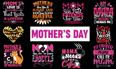 T-shirts for Mother's Day can contain a message or slogan that expresses love and appreciation. tee shirt design