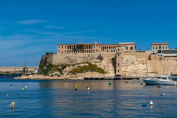Fototapeta premium Kalkara, Birgu (Vittoriosa) and the Grand Harbour