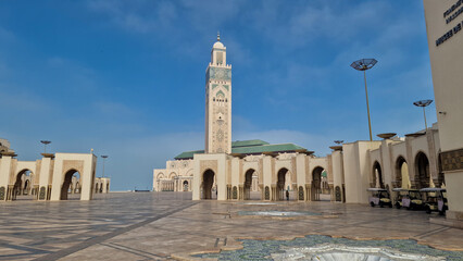 Fototapeta premium Hassan II Mosque in Casablanca