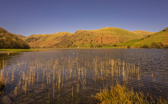 Brothers Water in the Englash Lake District  National Park on a sunny afternoon