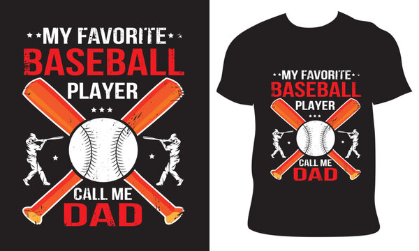 baseball trendy t-shirt design 