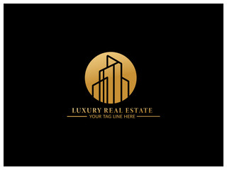 creative modern luxury real estate logo design. luxury real estate business logo design. luxury real estate logo vector art, icons, and vector images.