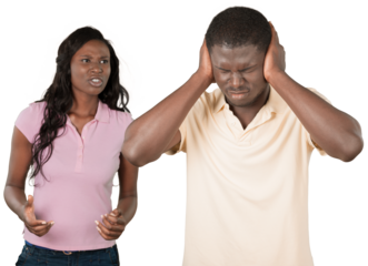 Portrait of an Arguing Couple