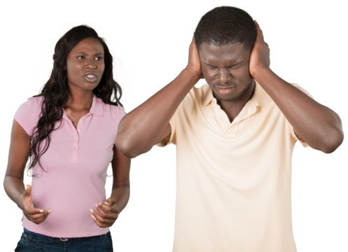 Portrait of an Arguing Couple